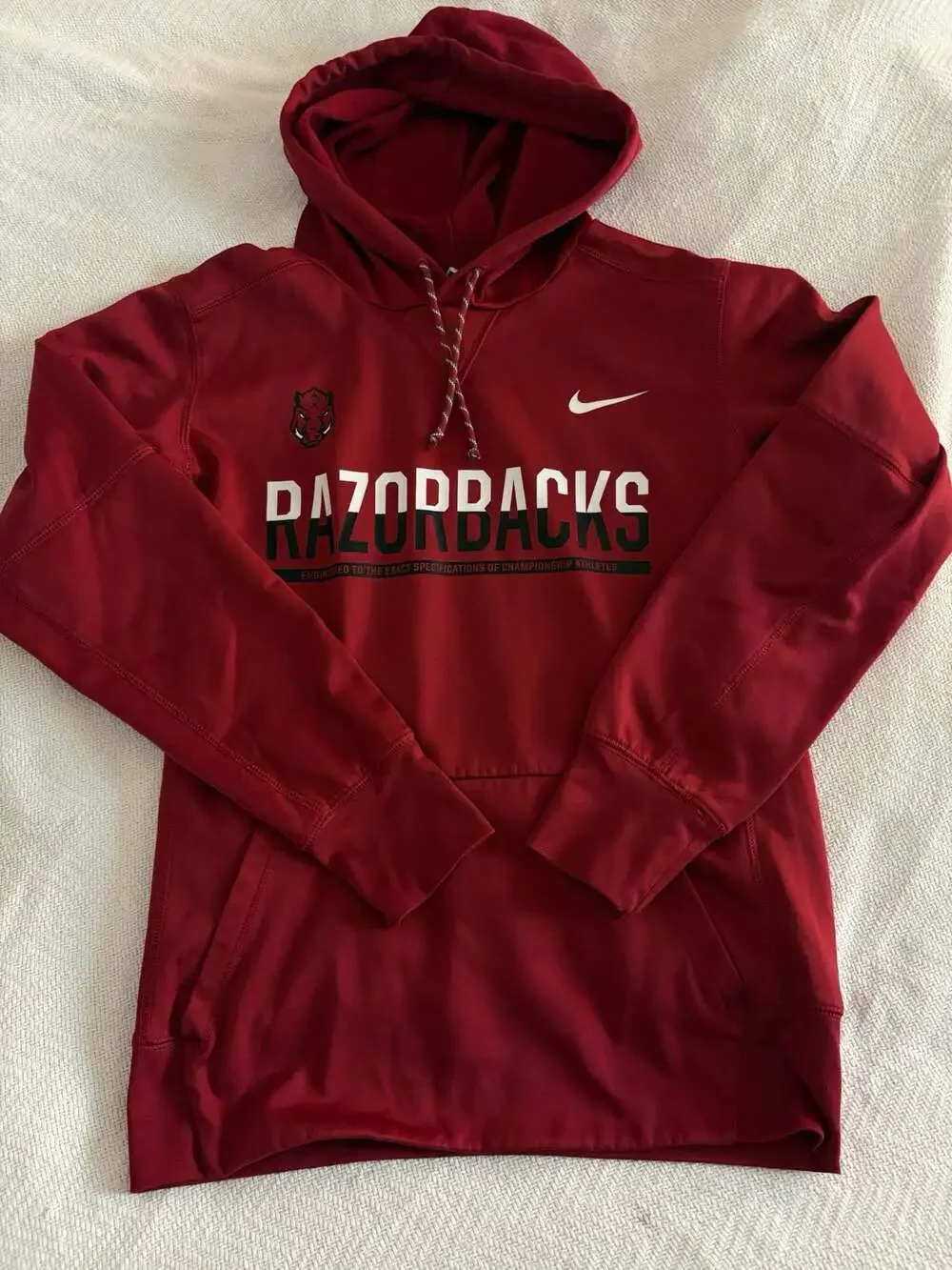 Nike Arkansas Razorbacks Therma-FIT Pullover Hoodie